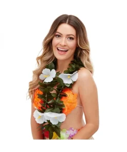 Smiffys 3 Colliers Hawaïens Couleurs Assorties