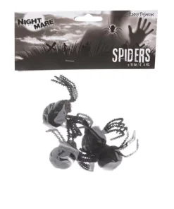 Mon deguisement Magasin -Mon deguisement Magasin 4 araignees de 10 cm 1