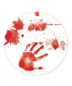 ESPA - Funny Fashion 6 Sous-verres Magnétiques (effet Tachés De Sang-halloween)