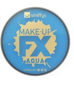 Smiffys Aqua Color Visage Et Corps Bleu Clair