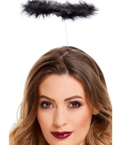 Smiffys Auréole Ange Déchu Marabout Noir