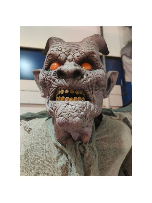 ESPA - Funny Fashion Automate Démon Animé De 210 Cm Avec Ailes Pour Une Décoration D'Halloween Terrifiante 3 ESPA - Funny Fashion Automate Démon Animé De 210 Cm Avec Ailes Pour Une Décoration D'Halloween Terrifiante – Image 3