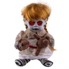 ESPA - Funny Fashion Automate Fillette Zombie Qui Joue Avec Son Nounours (25 Cm)