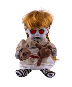 ESPA - Funny Fashion Automate Fillette Zombie Qui Joue Avec Son Nounours (25 Cm)