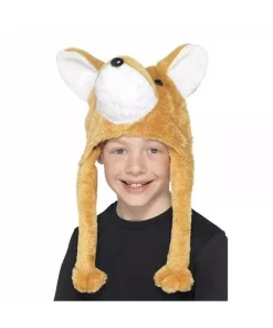 Smiffys Bonnet Renard Enfant Imitation Fourrure