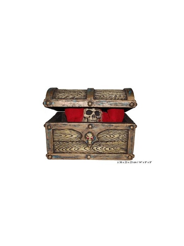 Coffre De Pirate Animé Avec Squelette 1 Coffre De Pirate Animé Avec Squelette