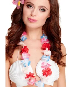 Smiffys Collier Hawaïen Multicolore