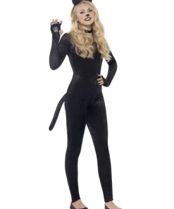 Smiffys Combinaison Chat Velours Ado