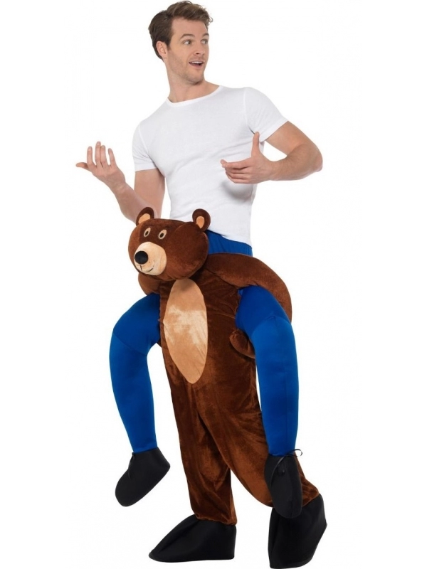 Smiffys Costume Piggyback D'ours Marron 3 Smiffys Costume Piggyback D'ours Marron – Image 3