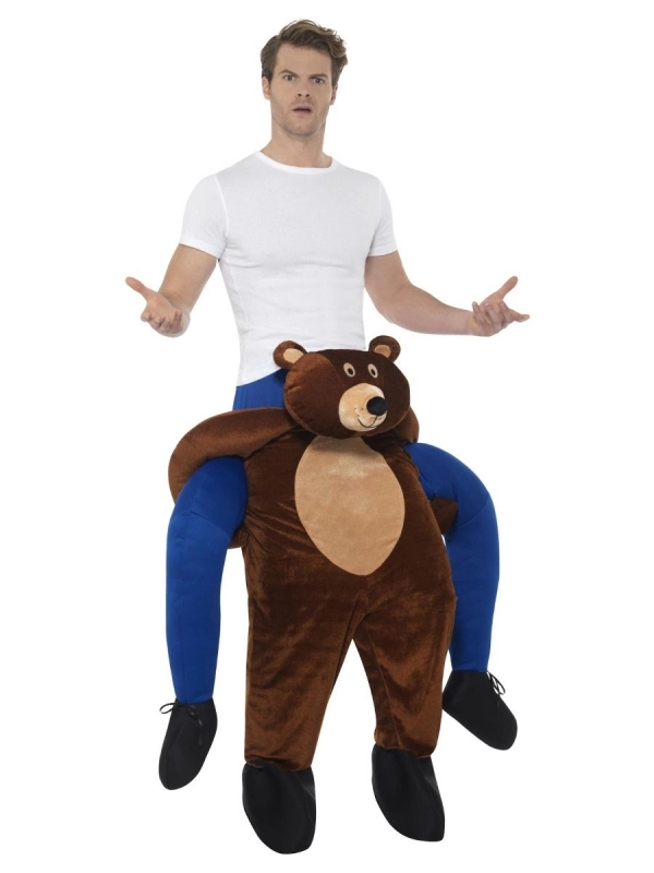 Smiffys Costume Piggyback D'ours Marron 1 Smiffys Costume Piggyback D'ours Marron