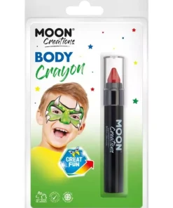 Smiffys Crayon Body Painting Moon Rouge, 3,5g 7 Smiffys Crayon Body Painting Moon Rouge, 3,5g -Mon deguisement Magasin crayon body painting moon rouge 35g 3