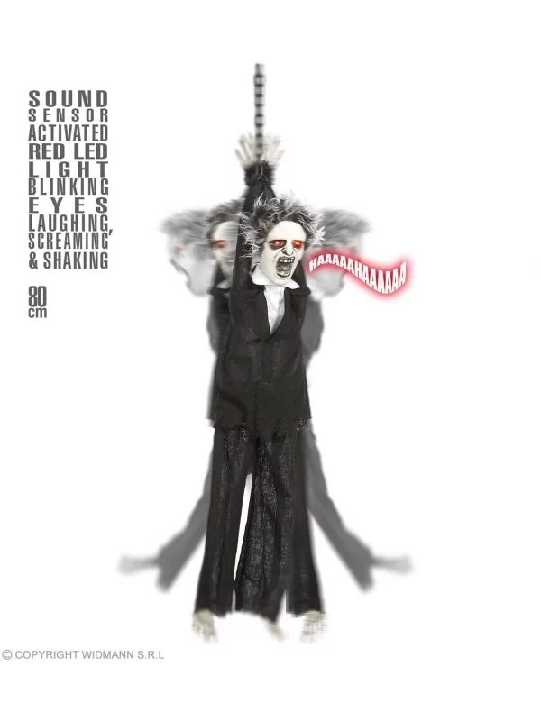 WIDMANN Décoration Halloween, Monstre Enchainé Animé - 80 Cm 1 WIDMANN Décoration Halloween, Monstre Enchainé Animé - 80 Cm