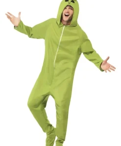 Smiffys Déguisement Alien Vert Adulte (combinaison Avec Capuche)