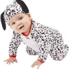 Smiffys Déguisement Bébé Dalmatien, Noir Et Blanc (Combinaison Et Chapeau - 6/12 Mois)