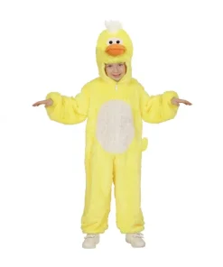 WIDMANN Déguisement Canard Jaune Enfant (combinaison à Capuche Et Masque)