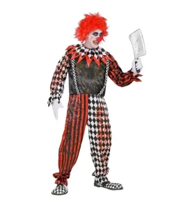 WIDMANN Déguisement Clown De L'horreur Adulte (combinaison & Col) - Du S Au XXXL -Mon deguisement Magasin deguisement clown de l horreur adulte combinaison col du s au xxxl 2