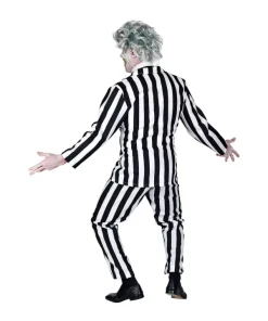 WIDMANN Déguisement Clown Fantôme Homme (veste, Pantalon, Cravate) -Mon deguisement Magasin deguisement clown fantome homme veste pantalon cravate 2