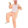 WIDMANN Déguisement Cochon Rose Pour Adulte Du S Au XL