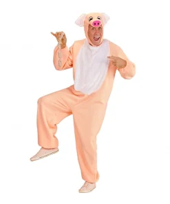 WIDMANN Déguisement Cochon Rose Pour Adulte Du S Au XL