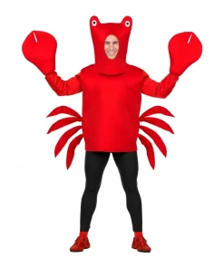WIDMANN Déguisement Crabe Rouge Homme