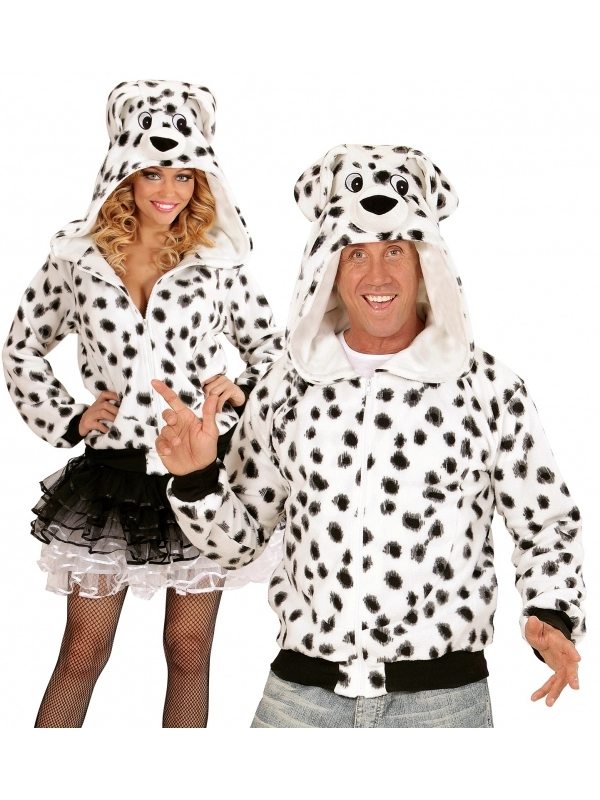 WIDMANN Déguisement Dalmatien Adulte (polaire à Capuche) 1 WIDMANN Déguisement Dalmatien Adulte (polaire à Capuche)