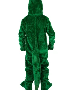 ESPA - Funny Fashion Déguisement De Mascotte Dinosaure Vert Pour Adulte Avec Accessoires -Mon deguisement Magasin deguisement de mascotte dinosaure vert pour adulte avec accessoires 2