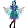 WIDMANN Déguisement De Paon Fille (robe Et Serre-tête)