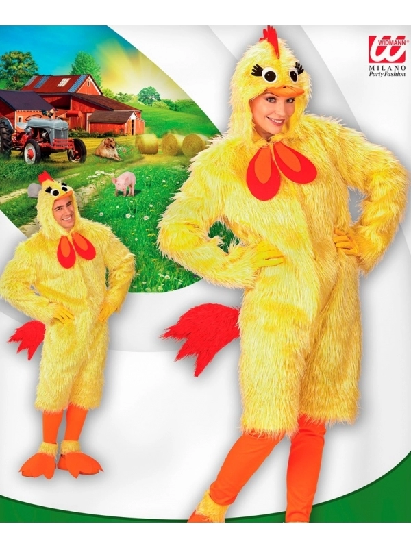 WIDMANN Déguisement De Poulet Pour Adulte Complet 4 WIDMANN Déguisement De Poulet Pour Adulte Complet – Image 4