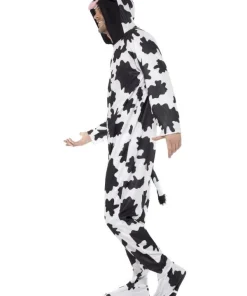 Smiffys Déguisement De Vache Noir Et Blanc Adulte Avec Capuche -Mon deguisement Magasin deguisement de vache noir et blanc adulte avec capuche 3