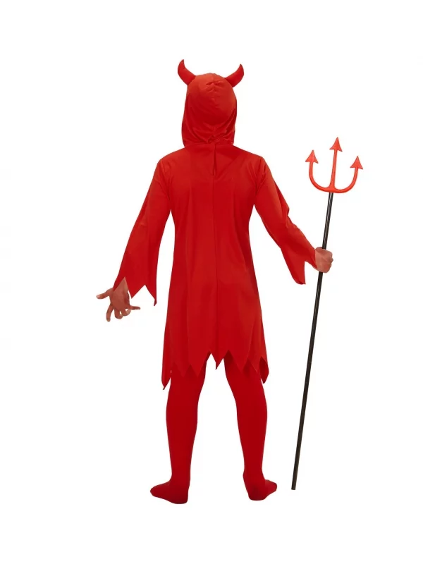 WIDMANN Déguisement Démon Enfant (robe à Capuche) 2 WIDMANN Déguisement Démon Enfant (robe à Capuche) – Image 2