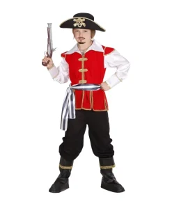 WIDMANN Déguisement Enfant Capitaine Des Pirates (haut Avec Chemise, Pantalon, Ceinture, Chapeau) -Mon deguisement Magasin deguisement enfant capitaine des pirates haut avec chemise pantalon ceinture chapeau 2