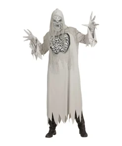 WIDMANN Déguisement Fantôme Hurlant Homme (tunique à Capuche, Gants, Masque)