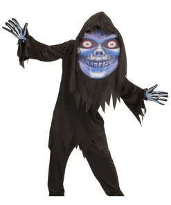 WIDMANN Déguisement Faucheuse - Ado 11/13 Ans Avec Tête Surdimensionnée