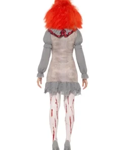 Smiffys Déguisement Femme Clown Vintage (robe Et Collerette) -Mon deguisement Magasin deguisement femme clown vintage 2