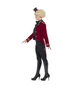 Smiffys Déguisement Femme Mr Loyal ( Avec Veste Queue De Pue, Col Et Mini Haut-de-forme)