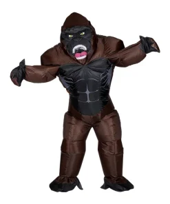 WIDMANN Déguisement Gonflable Gorille (avec Ventilateur Et Masque)