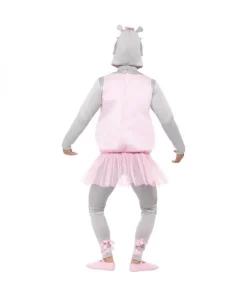 Smiffys Déguisement Hippopotame Ballerine Adulte (haut, Pantalon, Coiffe, Couvre-chaussures) -Mon deguisement Magasin deguisement hippopotame ballerine adulte haut pantalon coiffe couvre chaussures 2