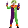 WIDMANN Déguisement Joker Démoniaque Enfant (costume, Masque)