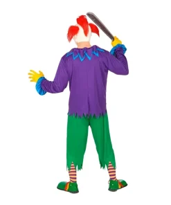 WIDMANN Déguisement Joker Diable Adulte (haut, Pantalon, Chaussettes Sans Pieds) -Mon deguisement Magasin deguisement joker diable adulte haut pantalon chaussettes sans pieds 3