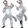 WIDMANN Déguisement Loup Adulte Mixte ( Combinaison à Capuche Avec Masque)