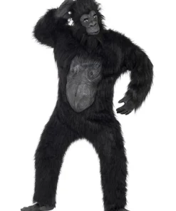 Smiffys Déguisement Mascotte Gorille Noir De Luxe Avec Accessoires