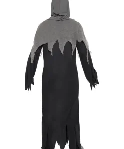 Smiffys Déguisement Moissonneur Sinistre Noir Et Gris Homme (tunique Avec Capuche, Chaine) -Mon deguisement Magasin deguisement moissonneur sinistre noir et gris homme tunique avec capuche chaine 2