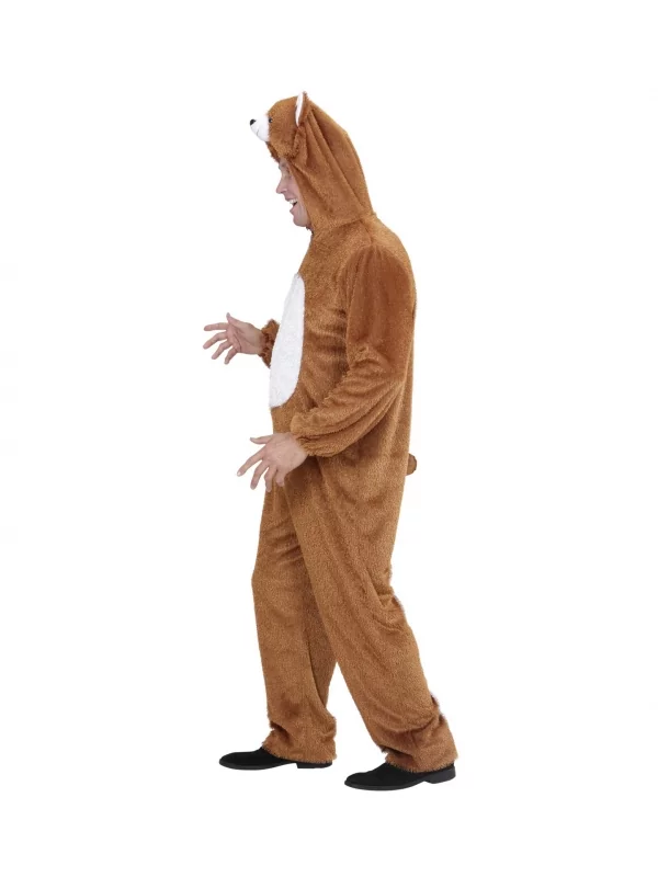 WIDMANN Déguisement Ours Brun, Adulte (combinaison à Capuche Et Masque) 3 WIDMANN Déguisement Ours Brun, Adulte (combinaison à Capuche Et Masque) – Image 3