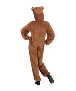 WIDMANN Déguisement Ours Brun, Adulte (combinaison à Capuche Et Masque) 7 WIDMANN Déguisement Ours Brun, Adulte (combinaison à Capuche Et Masque) -Mon deguisement Magasin deguisement ours brun adulte combinaison a capuche et masque 3