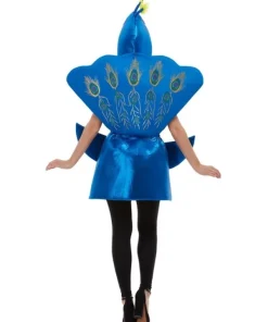 Smiffys Déguisement Paon DELUXE Bleu (tabard Et Capuche) -Mon deguisement Magasin deguisement paon deluxe bleu tabard et capuche 2