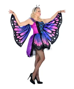 WIDMANN Déguisement Papillon Femme (robe Tutu, Ailes, Antennes) -Mon deguisement Magasin deguisement papillon femme robe tutu ailes antennes 3