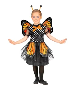 WIDMANN Déguisement Papillon Fille Multicolore (robe Tutu, Ailes, Antennes)