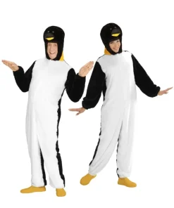 WIDMANN Déguisement Pingouin Peluche Adulte (combinaison à Capuche/masque)