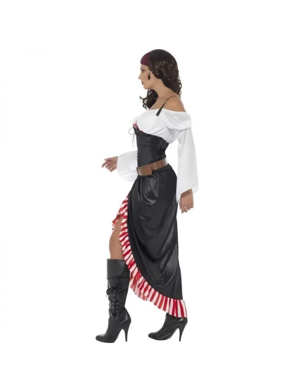 Smiffys Déguisement Pirate, Belle Aventurière (Top, Jupe Et Ceinture) 3 Smiffys Déguisement Pirate, Belle Aventurière (Top, Jupe Et Ceinture) – Image 3