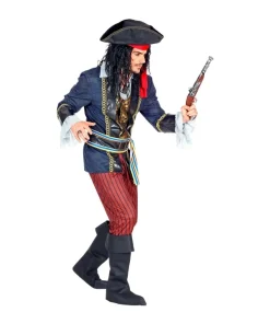 WIDMANN Déguisement Pirate Capitaine Homme (veste Avec Gilet, Chemise, Pantalon, Ceinture, Couvre Bottes, Chapeau) -Mon deguisement Magasin deguisement pirate capitaine homme veste avec gilet chemise pantalon ceinture couvre bottes chapeau 2